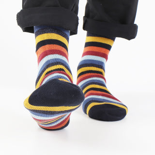 Men's Signature Stripe Pure Cotton Socks