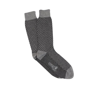 Men's Formal Patterned Cotton Socks