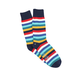 Men's Signature Stripe Cotton Socks