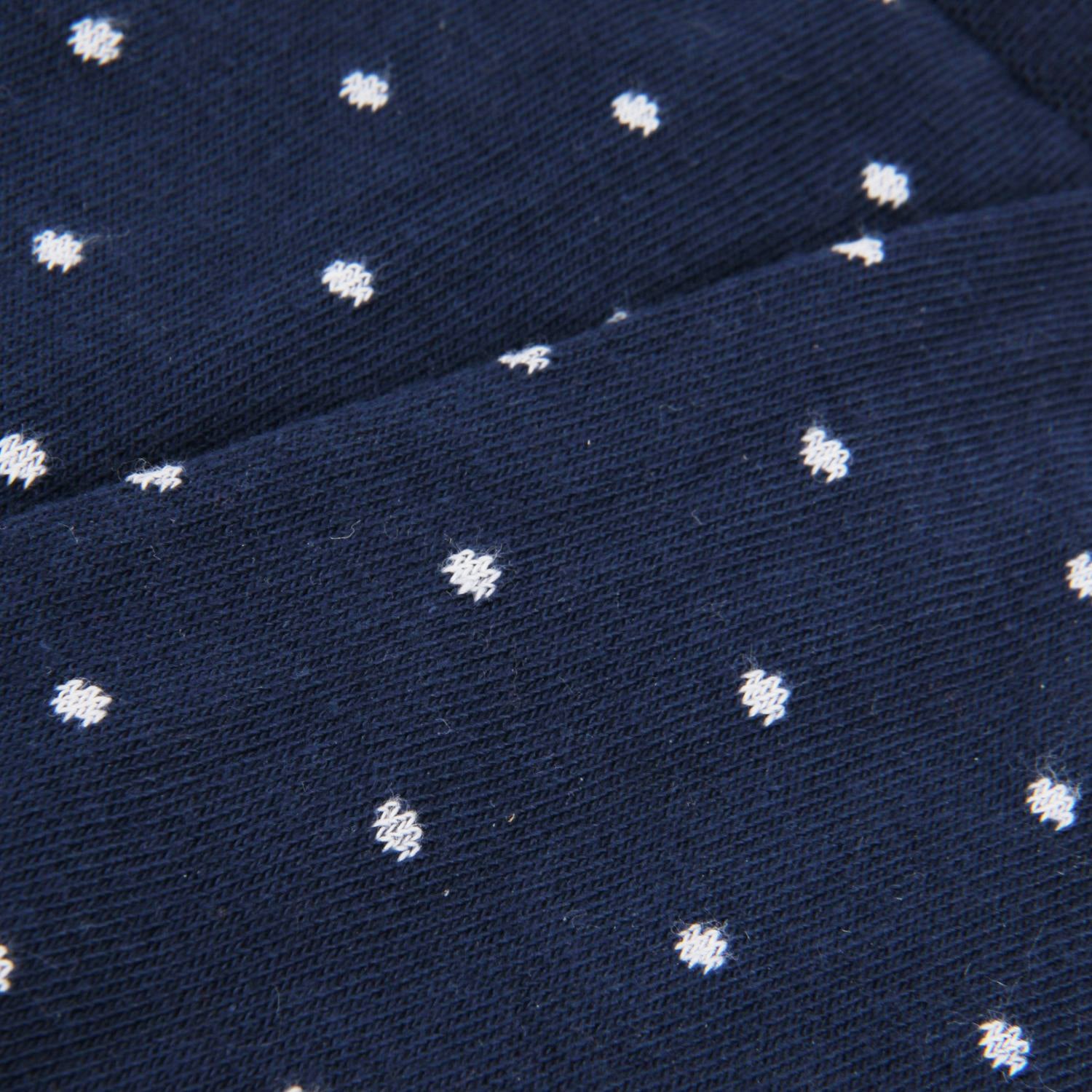 Men's Pin Dot Cotton Socks