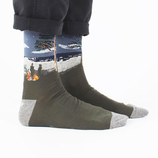 Men's Camp Fire Cotton Socks