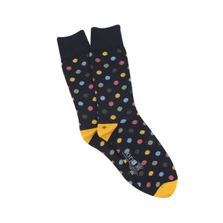 Men's Multi Spot Cotton Socks
