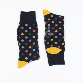 Men's Multi Spot Cotton Socks