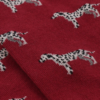 Men's Dalmatian Cotton Socks
