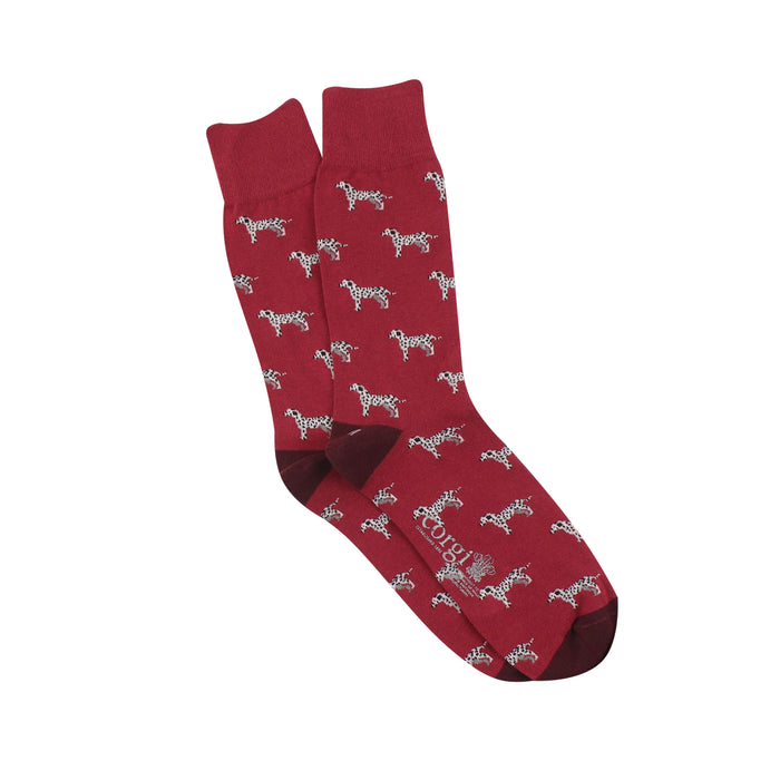 Men's Dalmatian Cotton Socks