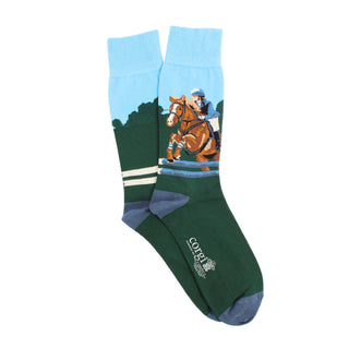 Men's Horse Racer Cotton Socks