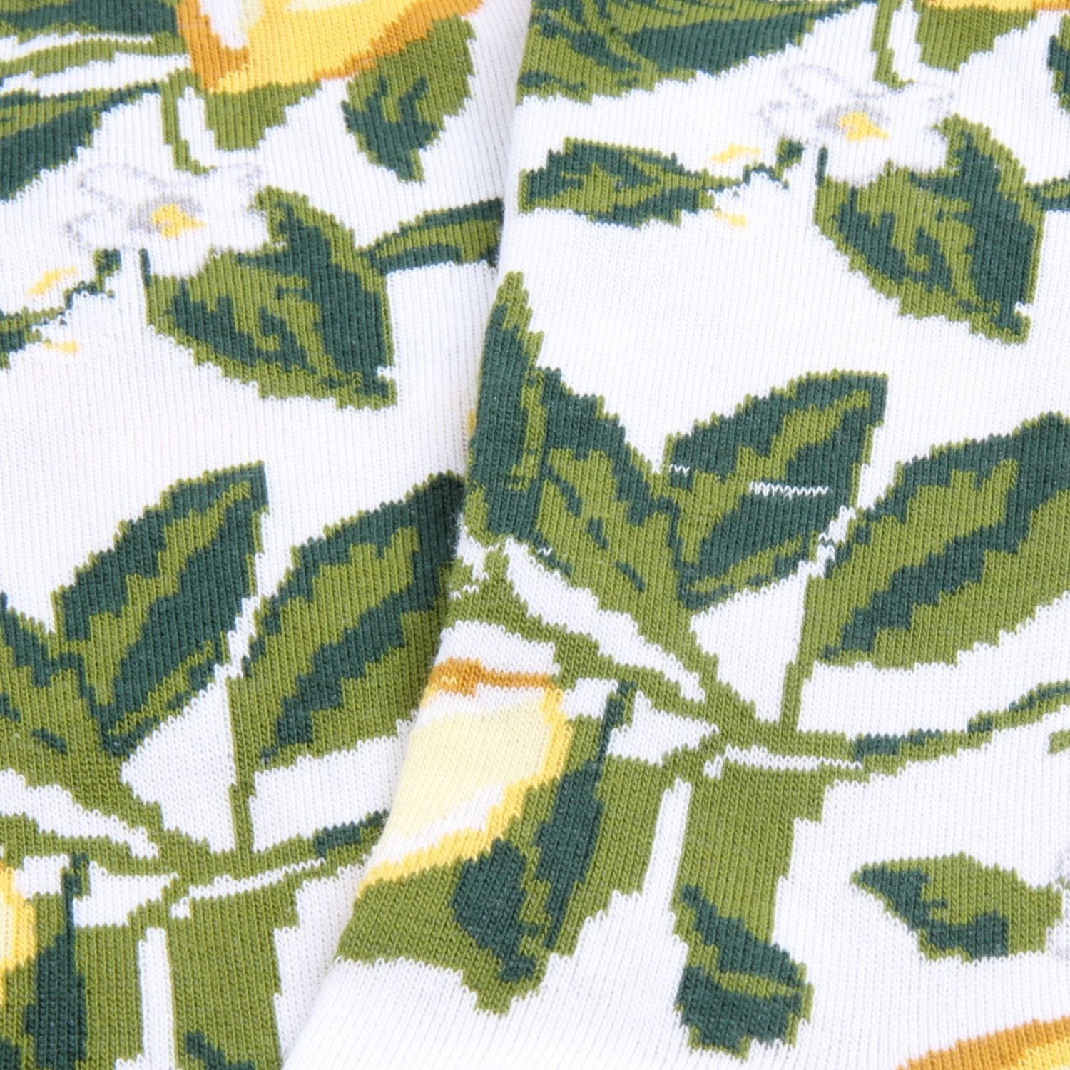 close up of lemon design 