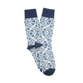 Men's Moroccan Tile Cotton Socks