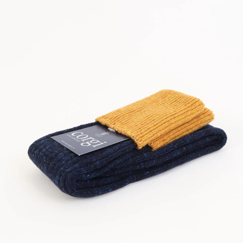 Welly Boot Donegal Wool Sock - Corgi Socks