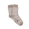 Women's Cashmere & Cotton Fair Isle Socks