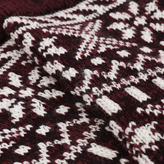 Women's Fair Isle Wool & Cotton Socks