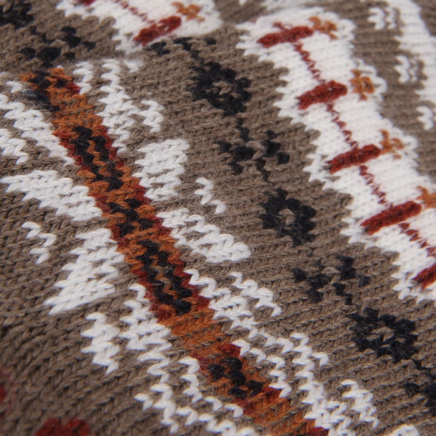 Women's Fair Isle Wool & Cotton Sock & Gift Box
