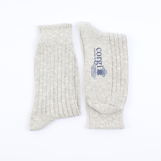 Women's Silver Marl Cotton Socks