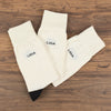 Women's Monogrammed 3-Pair Cotton Gift Box - Corgi Socks