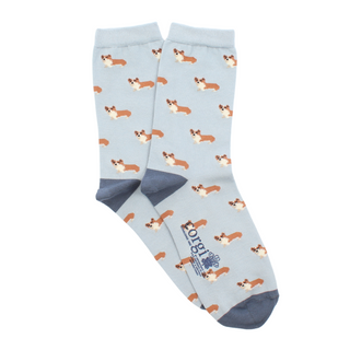 Women's Corgi Dog Cotton Socks