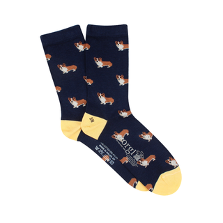 Women's Corgi Dog Cotton Socks