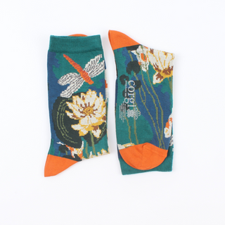 Women's Lily Pond Cotton Socks