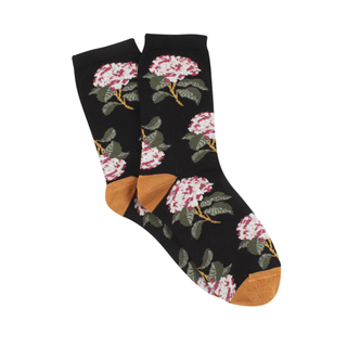 Women's Hydrangea Cotton Socks