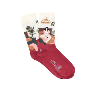 Women's Wake Up Coffee Cotton Socks