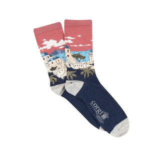 Women's Sorento Scene Cotton Socks