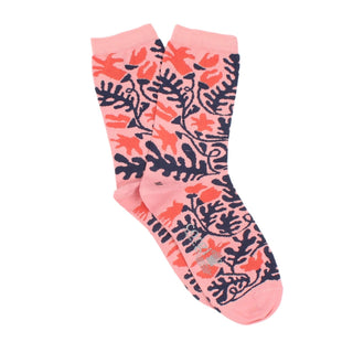 Women's Floral Cotton Socks