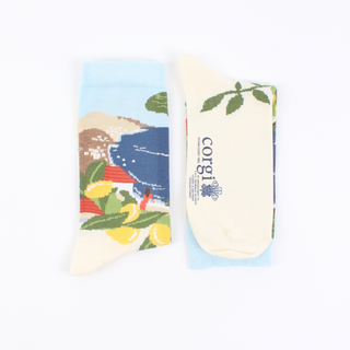 Women's Sorrento Scene Cotton Socks