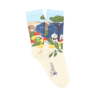 Women's Sorrento Scene Cotton Socks