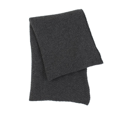 Textured Poncho in Charcoal