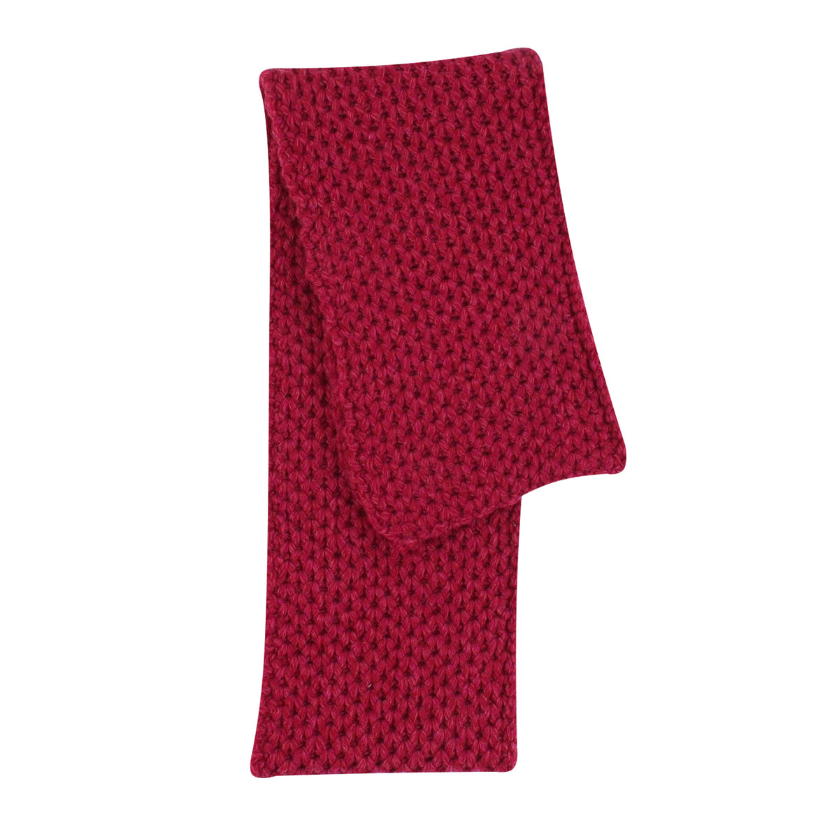 honeycomb textured scarf in pink