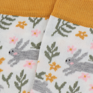 Kids Spring Bunnies Cotton Socks