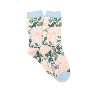 Kids William Morris Honeysuckle Cotton Socks