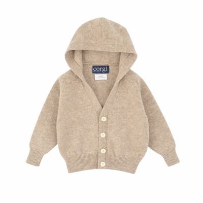 Baby Cashmere Hooded Cardigan