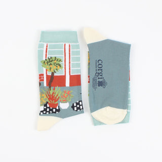 Women's Boho Scene Cotton Socks