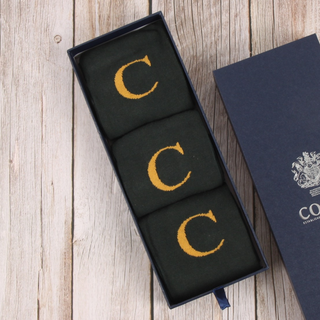 Men's Letter Socks - Corgi Socks