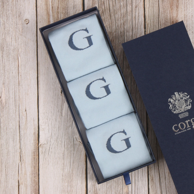 Women's Letter Socks in a Gift Box.