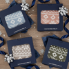 Women's Cashmere & Cotton Fair Isle Socks in gift boxes.
