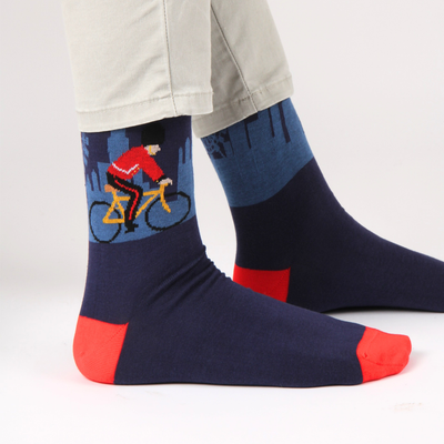 Men's Cycling Guard Cotton Socks