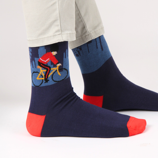 Men's Cycling Guard Cotton Socks