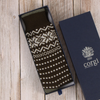 Men's Fair Isle Pure Cashmere Gift Box.