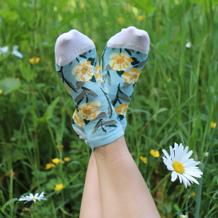 Women's Tulip Trainer Cotton Socks