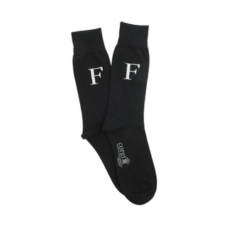 Men's 3-Pair Personalised Letter Socks