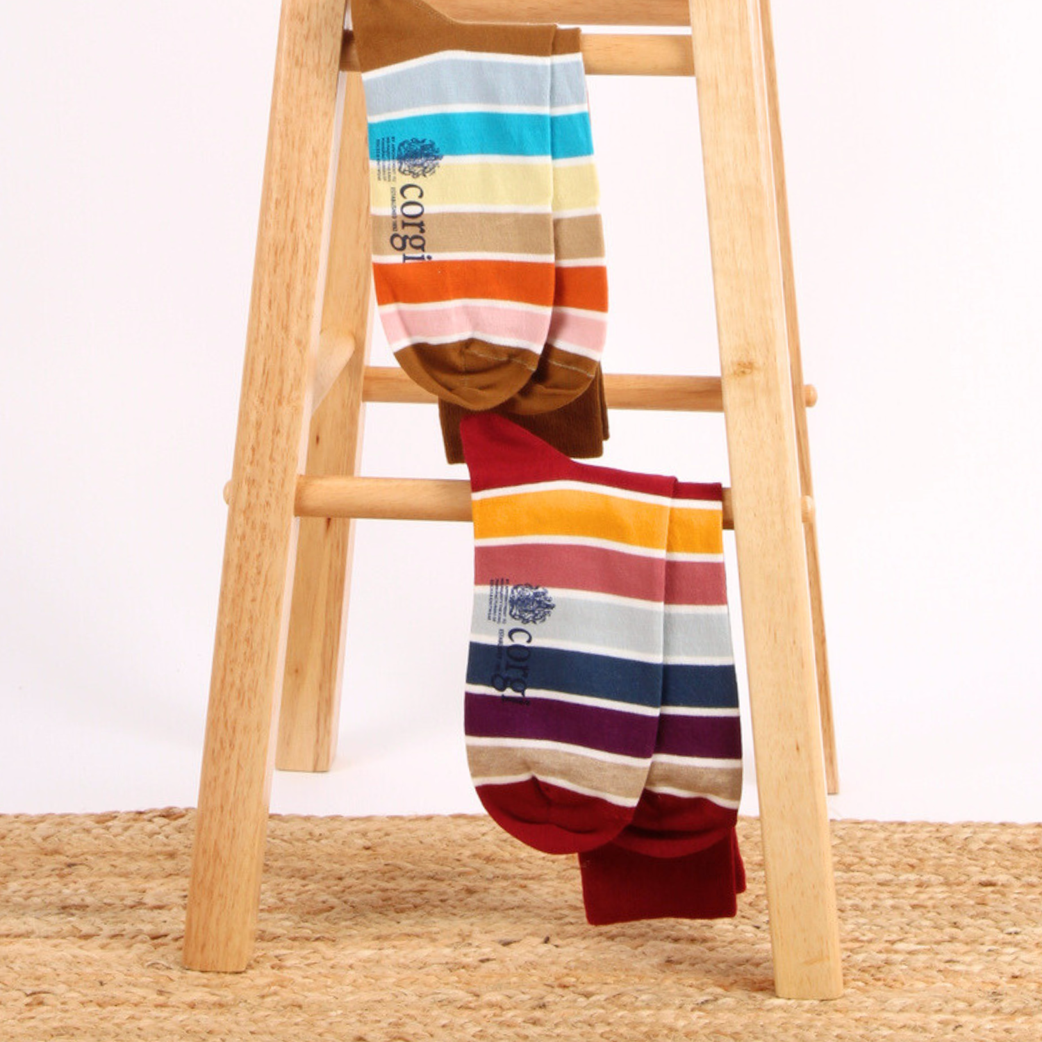 Men's Pantone Stripe Cotton Socks
