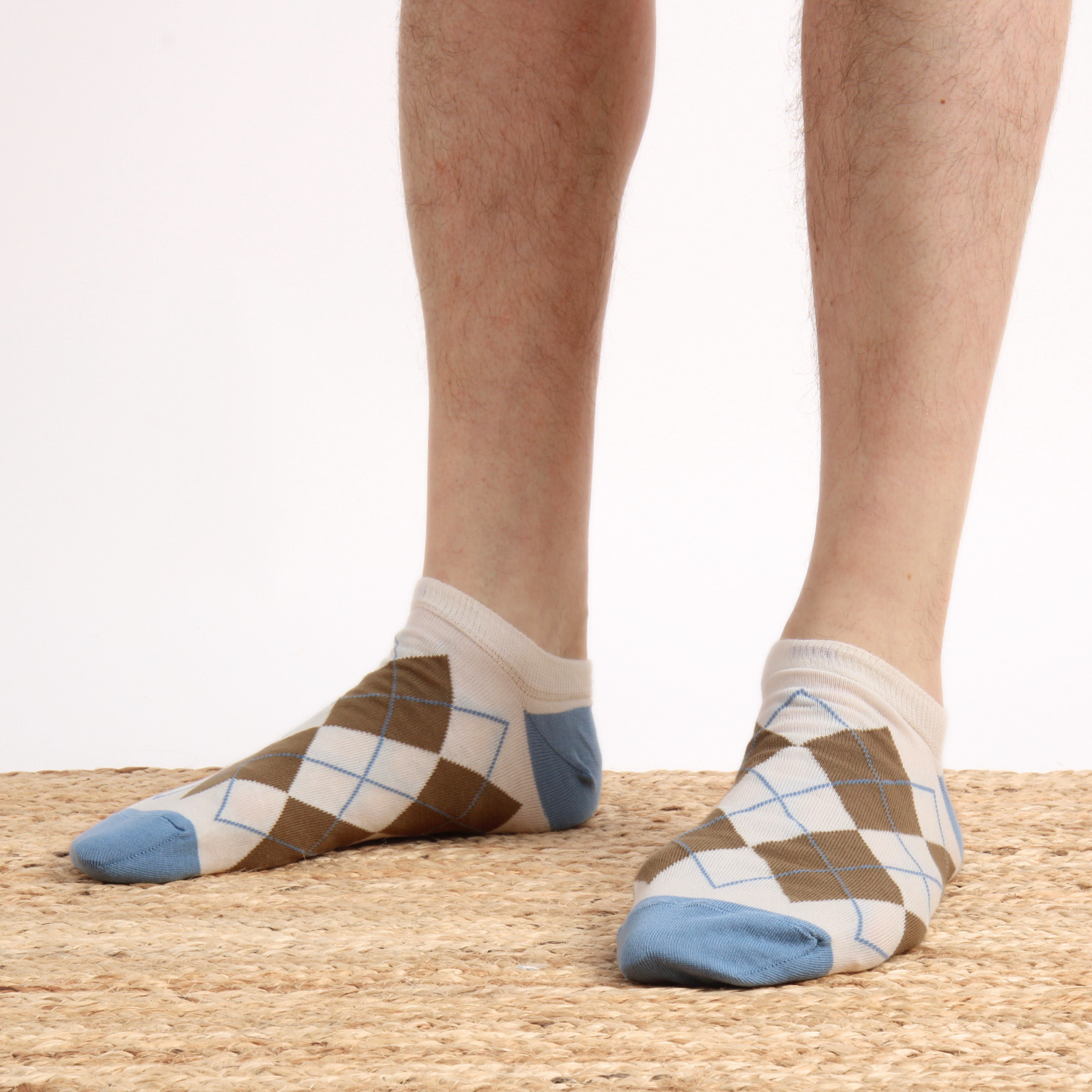 Men's Argyle Trainer Socks