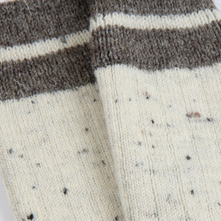 Men's Striped Cuff British Wool Socks