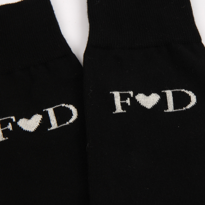 Men's 3-Pair Personalised Valentines Socks