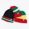 Red Wall Cashmere Striped Beanie