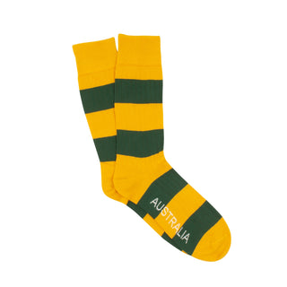 Australian Stripe Cotton Socks - Corgi Socks