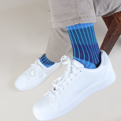 Featured Men's Blue Socks image