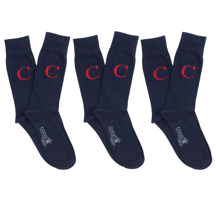 Men's Letter Socks - Corgi Socks