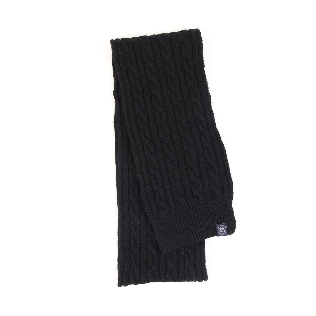 Cable Knit Cashmere Scarf - Corgi Socks